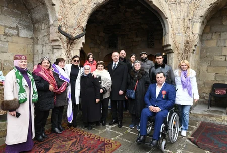 Prezident İlham Əliyev Novruz bayramı münasibətilə ümumxalq şənliyində iştirak edib - YENİLƏNİB-3