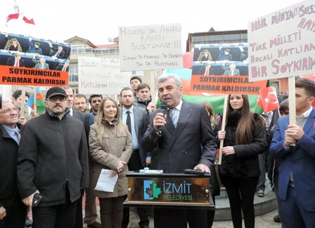 Türkiyədə Xocalı Şəhidləri Abidəsinin açılışı olub - FOTO