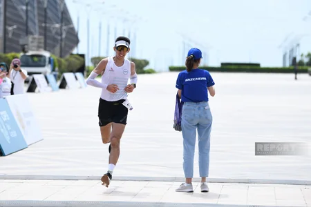 Heydər Əliyev Fondunun təşəbbüsü ilə keçirilən “Bakı Marafonu 2024” start götürüb