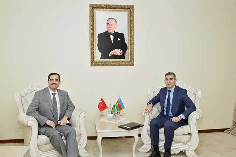Dövlət Miqrasiya Xidmətinin rəisi Türkiyə səfiri ilə görüşüb
