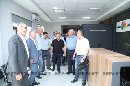 Siyasi partiya sədrləri Ağalı kəndi ilə tanış olub - YENİLƏNİB-2