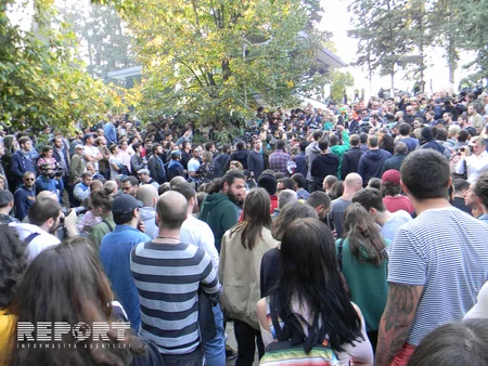 Tbilisidə marixuana festivalının təşkilatçısı saxlanılıb - FOTO