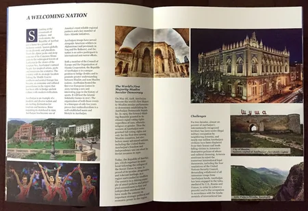 Booklet on Azerbaijan published in Los Angeles