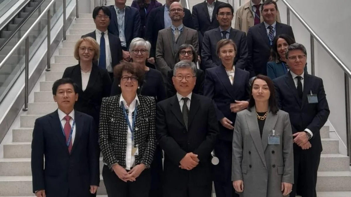 Leyla Abdullayeva Beynəlxalq Nəqliyyat Forumunda iştirak edib