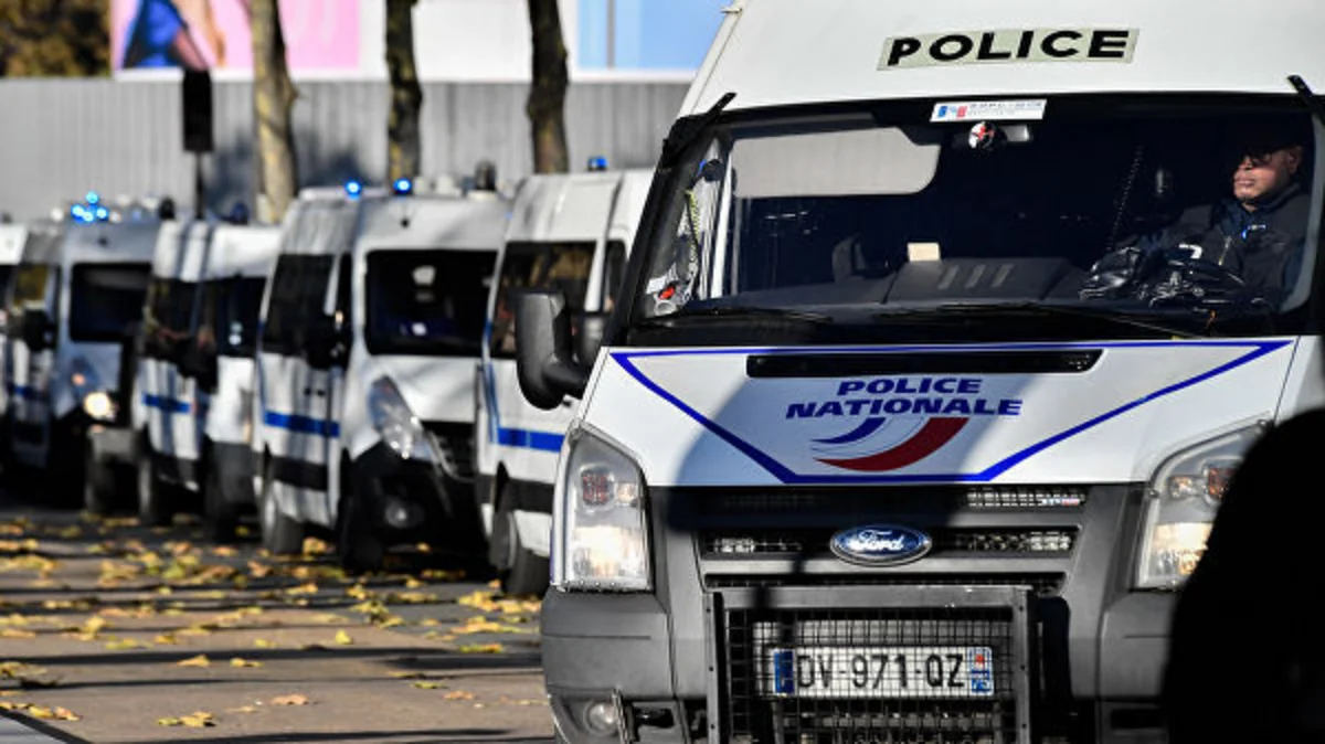 Fransada etiraz aksiyası zamanı terror hücumunun qarşısı alınıb