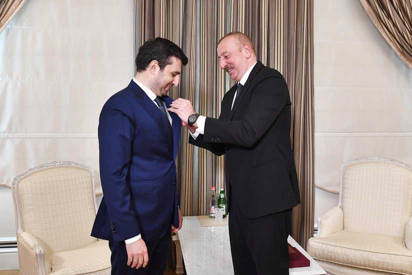 İlham Əliyev Selçuk Bayraktarı qəbul edib - YENİLƏNİB