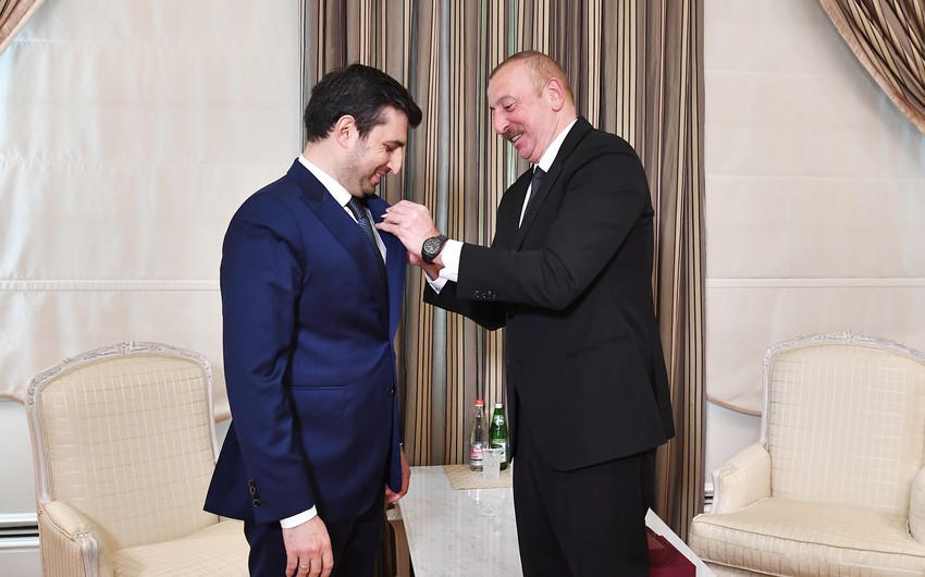 İlham Əliyev Selçuk Bayraktarı qəbul edib - YENİLƏNİB