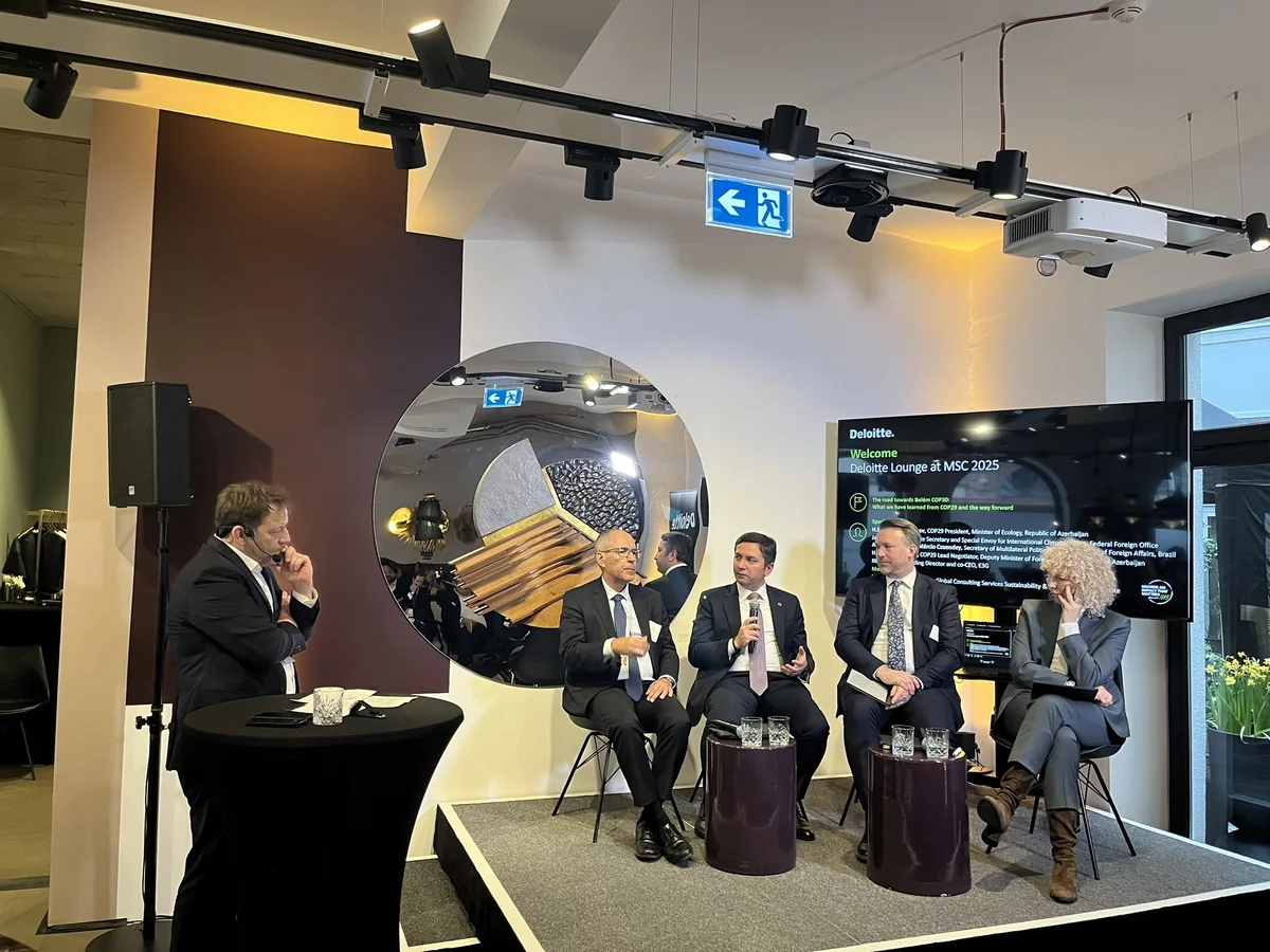 Azerbaijani Deputy FM attends panel discussion on COP29 outcomes