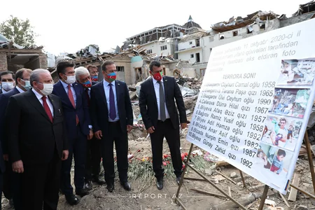 Türkiyə parlamentinin sədri Gəncədədir