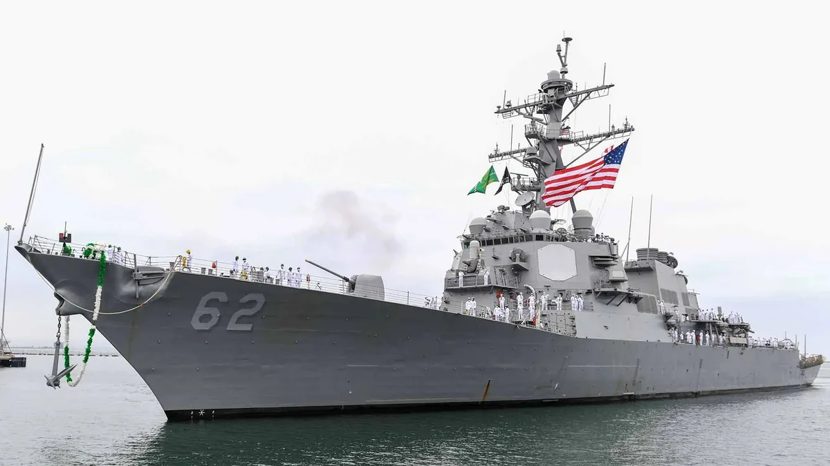 Destroyer becomes first US Navy ship to deploy artificial intelligence system