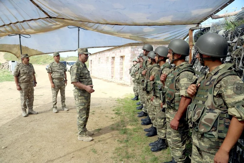 Defense Minister inspected the readiness of military units in the frontline zone for the winter period  VIDEO