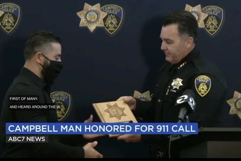 ABŞ polisi yüzlərlə insanın həyatını xilas edən azərbaycanlını mükafatlandırıb