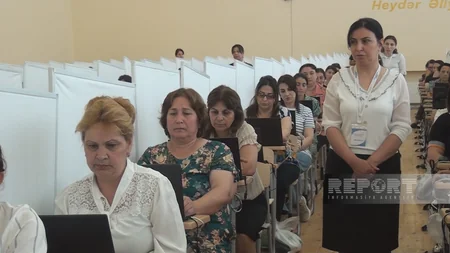 Bərdə və Ağcabədidə təhsilverənlərin sertifikatlaşdırılması üçün imtahan keçirilib