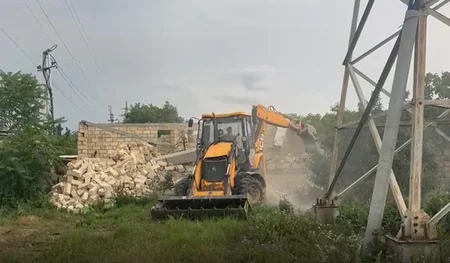 Qubada qanunsuz tikintinin qarşısı alınıb