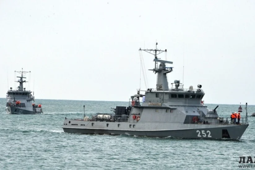 Kazakhstan Navy launched exercises in Caspian Sea