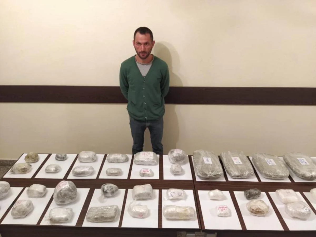 İrandan Azərbaycana 23 kq-a yaxın narkotik gətirilməsinin qarşısı alınıb