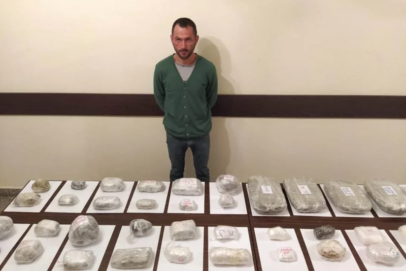 İrandan Azərbaycana 23 kq-a yaxın narkotik gətirilməsinin qarşısı alınıb