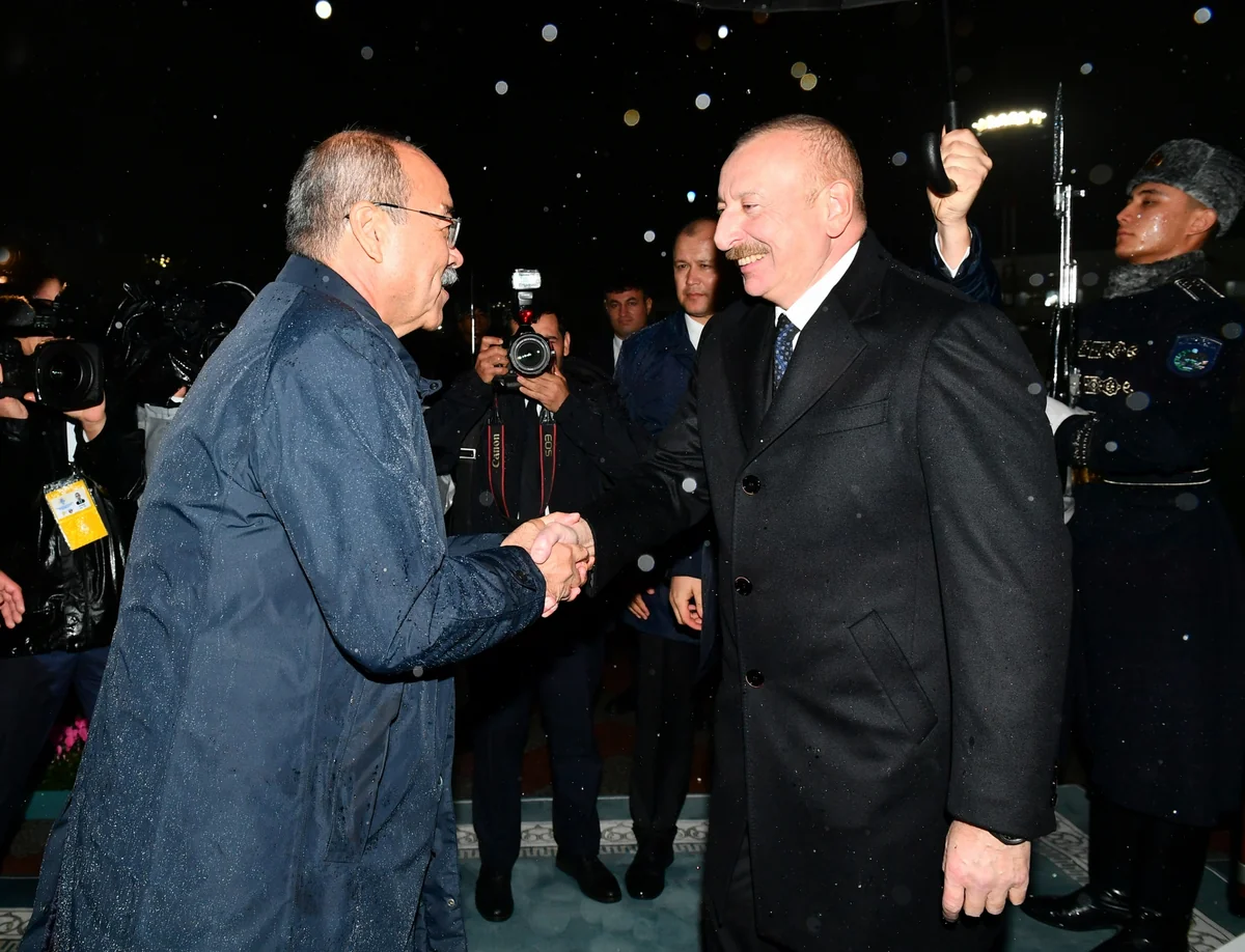 Azərbaycan Prezidenti İlham Əliyev Özbəkistanda səfərdədir