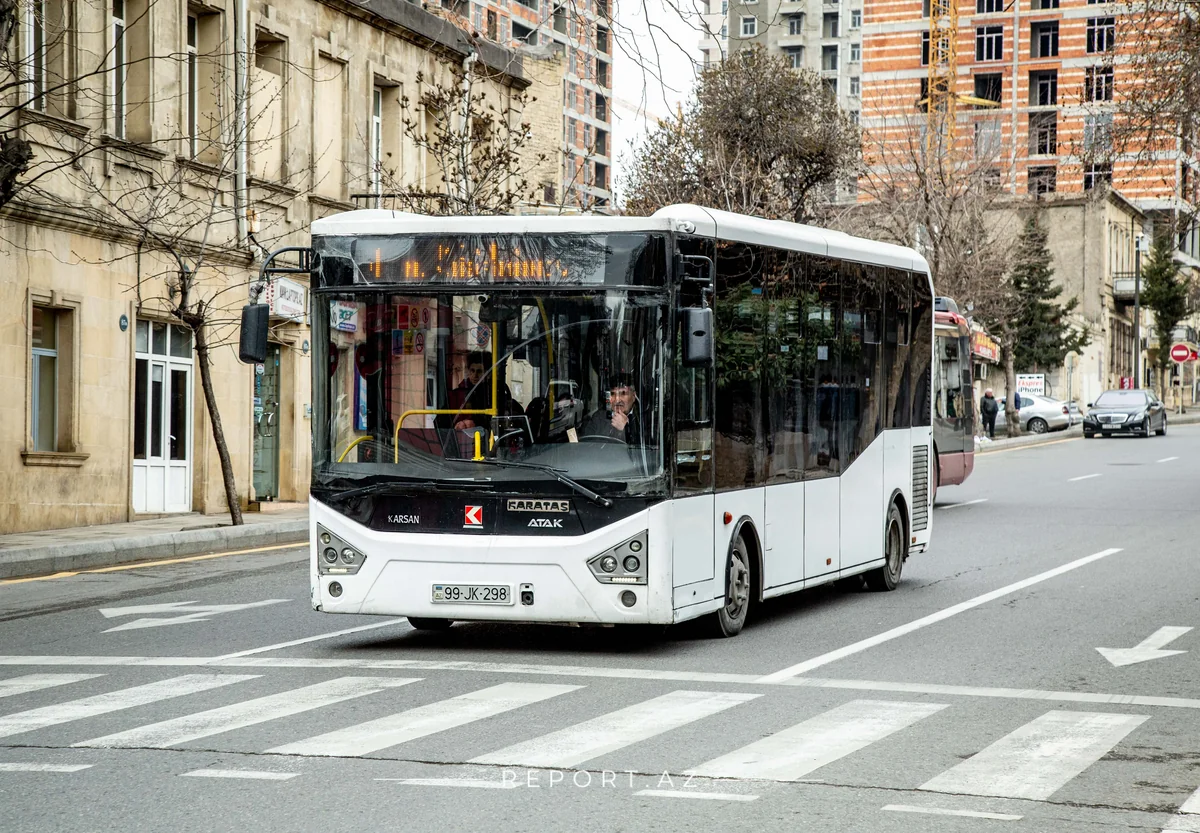 Bu il Bakıda avtobuslarla 80 milyondan çox sərnişin daşınıb