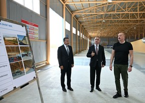Xocalı kərpic zavodunun açılışı olub
