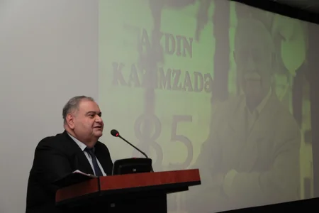 Aydın Kazımzadənin 85 illiyi münasibətilə yubiley gecəsi keçirilib