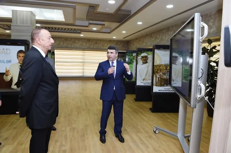 President Ilham Aliyev inaugurates ABAD Center in Balakan