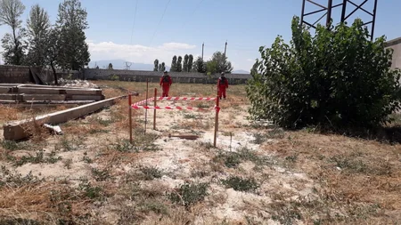 Qazaxda iki minaatan mərmi aşkarlandı