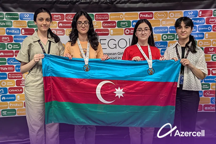 Azərbaycan məktəbliləri Avropa Qızlar İnformatika Olimpiadasında medal qazanıb