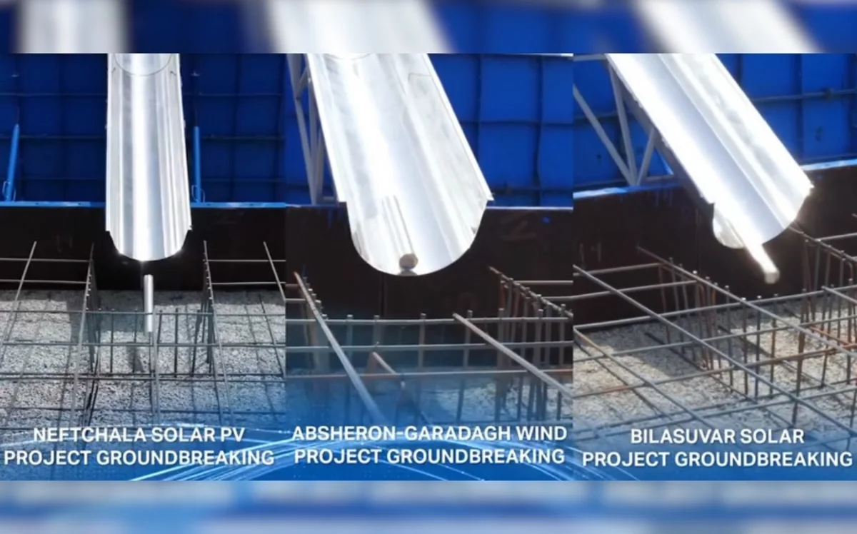AREA: 1 000 MVt gücündə stansiyaların təməlinin qoyulması Azərbaycanın yaşıl enerji sahəsində bir ilkdir