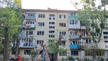 Rusiyanın kütləvi dron hücumuna məruz qalan Kiyevdən FOTOREPORTAJ