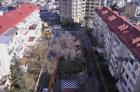 “Bizim həyət” layihəsi çərçivəsində daha bir həyət abadlaşdırılıb
