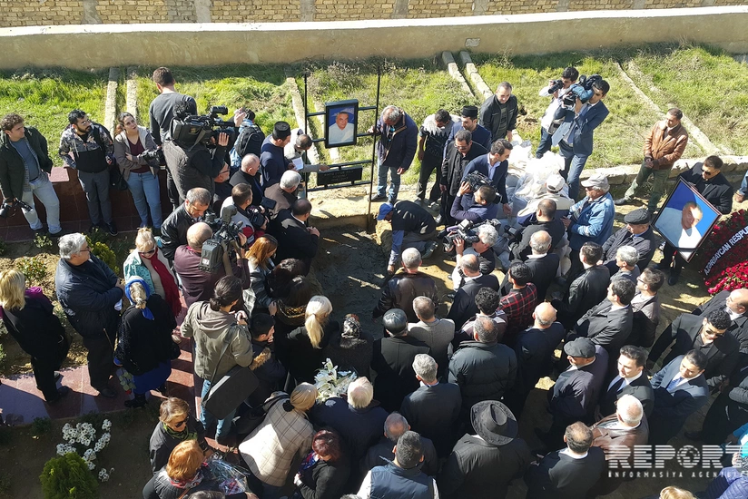 Rafig Huseynov was buried in Baku