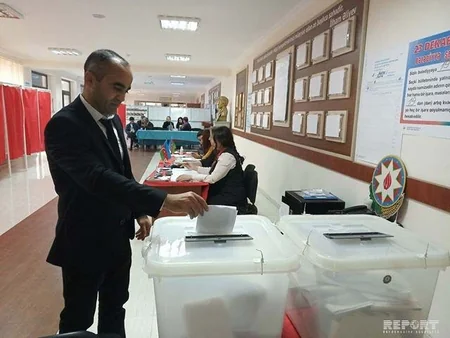 21 saylı Nəsimi birinci seçki dairəsinin 13 saylı seçki məntəqəsində 309 nəfər səs verib