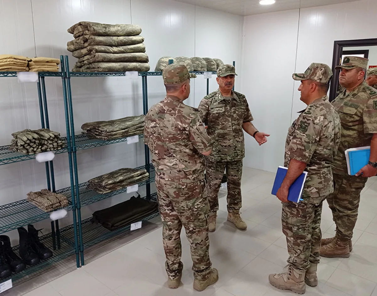 Defense Minister visits several new military units stationed in liberated territories