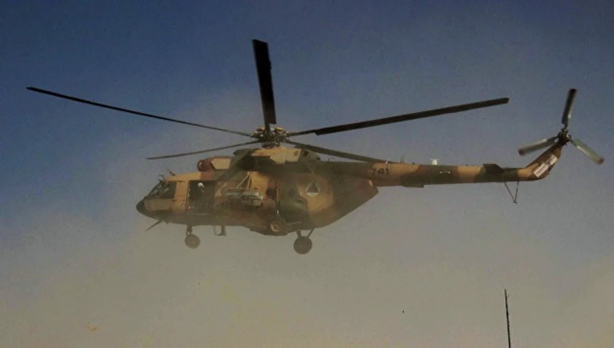 Military chopper makes hard landing in Afghanistan, casualties possible