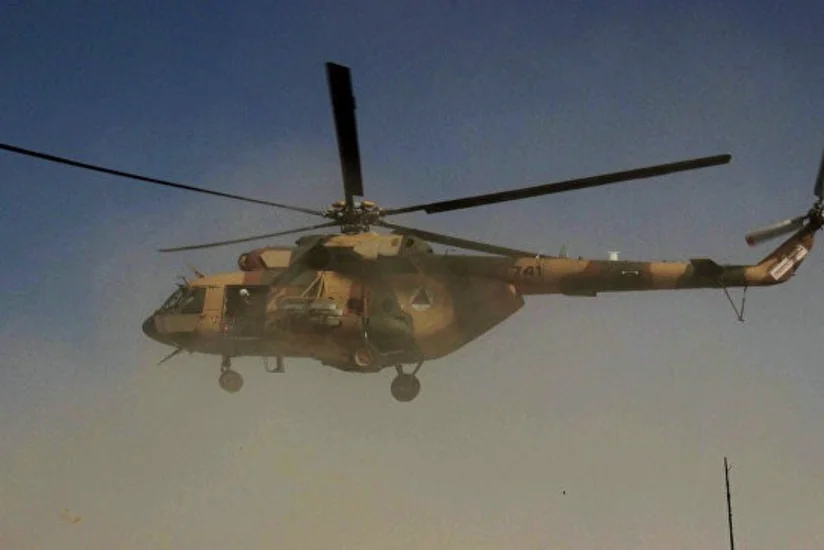 Military chopper makes hard landing in Afghanistan, casualties possible