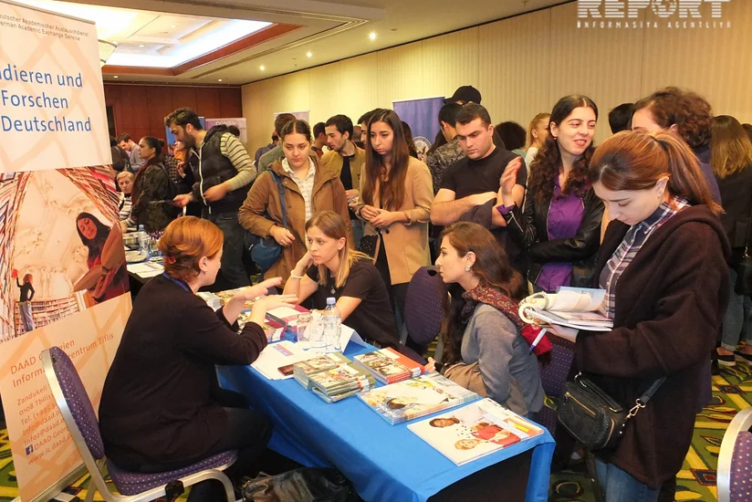 Azərbaycanın iki universiteti Tbilisidə keçirilən Beynəlxalq Təhsil Sərgisində təmsil olunur