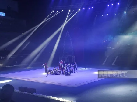 Gimnastika Federasiyasının təşkilatçılığı ilə “Oyuncaqların sərgüzəştləri” adlı Yeni il şousu keçirilib