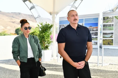 Президенту и первой леди представлен генеральный план города Губадлы