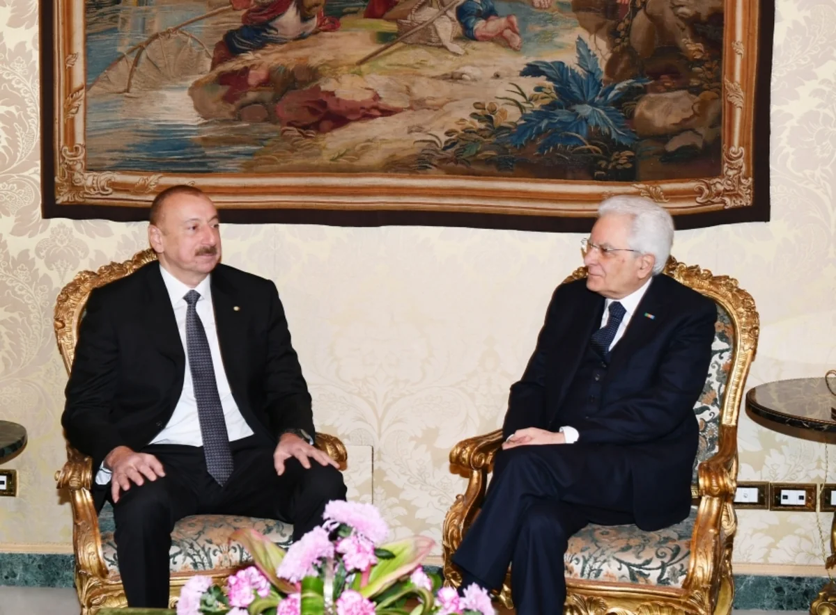 Italian President invites Azerbaijani leader to visit his country