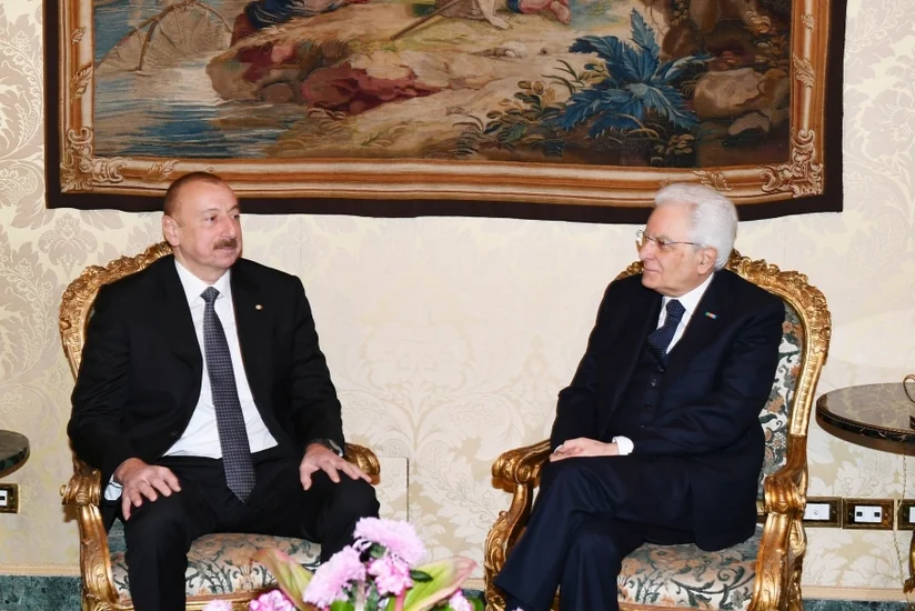 Президент Италии пригласил азербайджанского лидера посетить свою страну