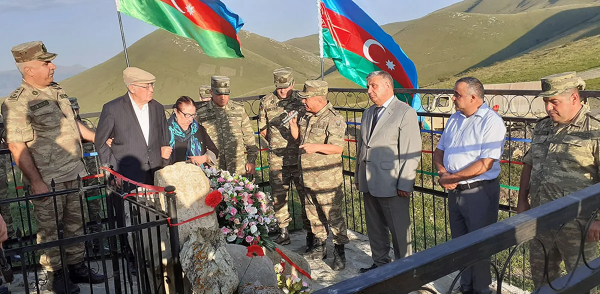 Gədəbəydə Milli Qəhrəman Məzahir Rüstəmovun xatirəsi anılıb