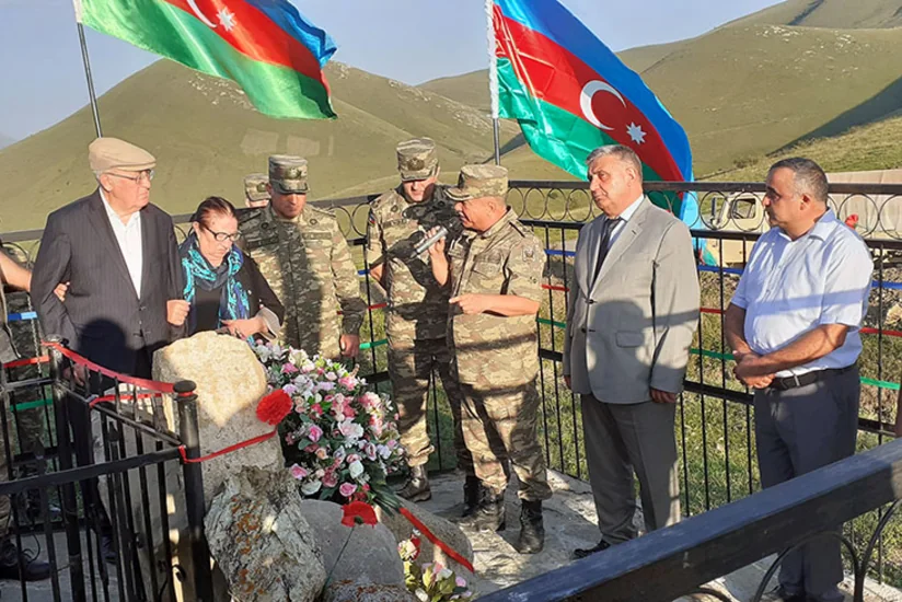 Gədəbəydə Milli Qəhrəman Məzahir Rüstəmovun xatirəsi anılıb