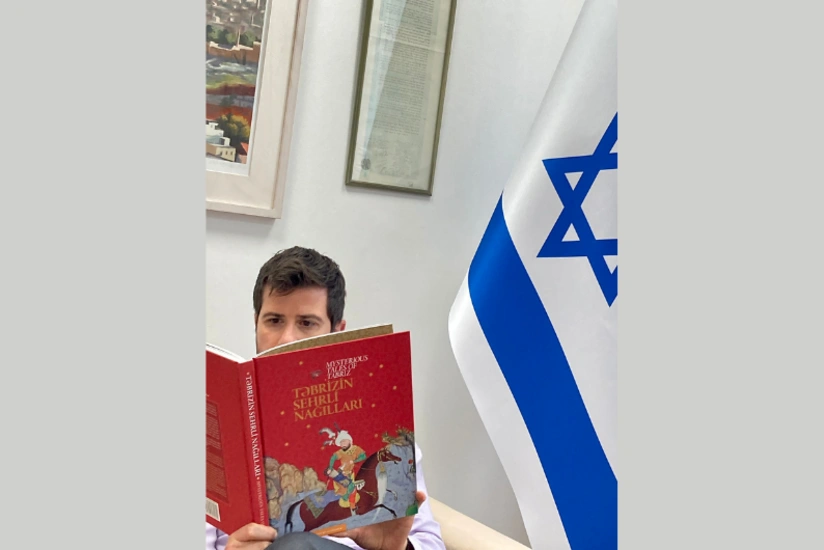 İsrail səfiri Təbrizin sehrli nağılları kitabı ilə bağlı paylaşım edib