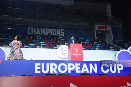 Milli Gimnastika Arenasında Avropa Kubokunun açılış mərasimi keçirilib