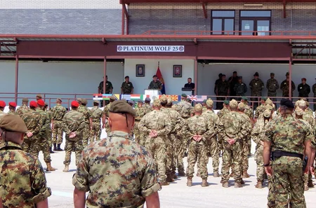 Azerbaijani servicemen participate in international exercise in Serbia