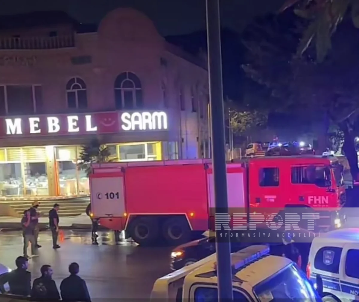 Bakıda restoranda yanğın olub - YENİLƏNİB