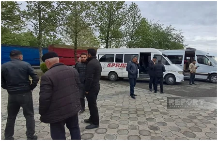 Növbəti köç karvanı Həsənriz kəndinə çatıb, açarlar təqdim edilib  - VİDEO – YENİLƏNİB-2