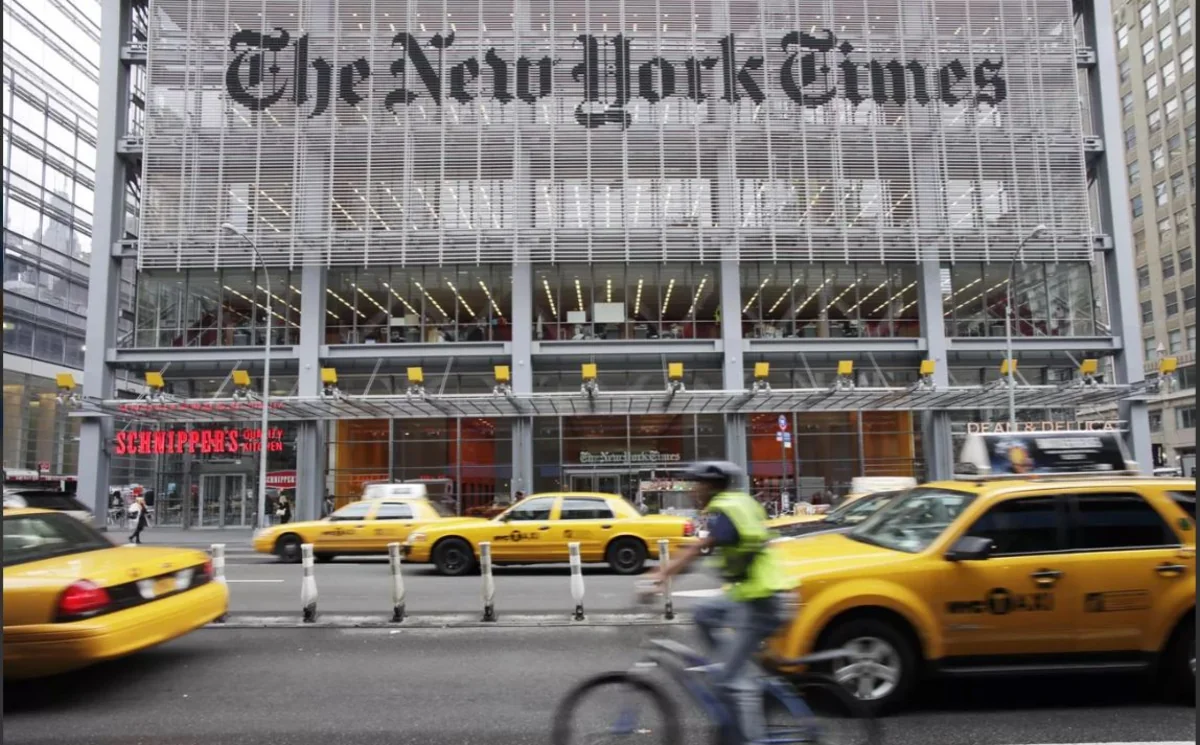 Вооруженный мужчина пытался прорваться в редакцию газеты The New York Times