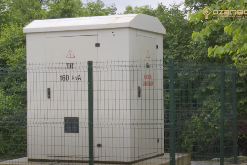 Азеришыг реконструировала электросети в двух селах Шеки